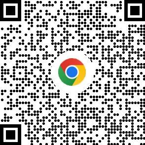 QR-Code zum Herunterladen von Chrome auf Mobilgeräte
